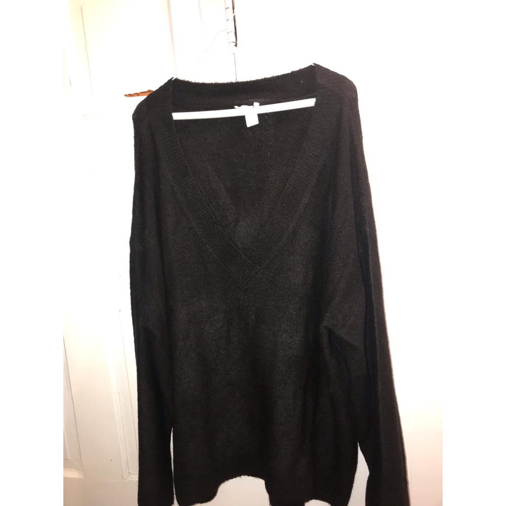 BLACK PULLOVER H&M